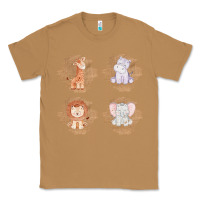 Toasted Coconut Safari Baby Animal Clipart Classic Tee - Bettercallsaul