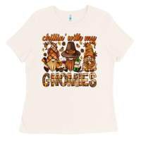 Chilling With My Gnomies Bbs Ladies Tee | Teevron