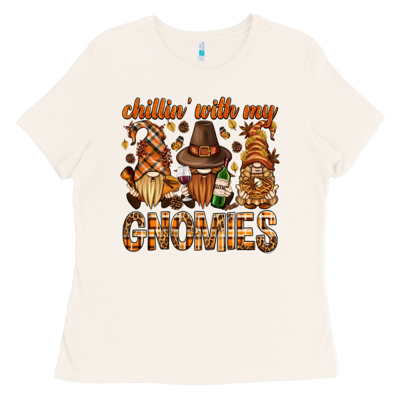 Chilling With My Gnomies Bbs Ladies Tee by BundleAndBundleShop | Teevron