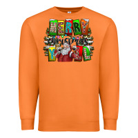 Carrot merry christmas yall Premium Sweatshirt - CowhideDigitalArt