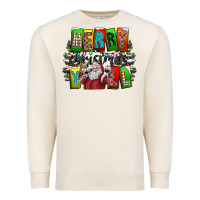 Sandshell merry christmas yall Premium Sweatshirt - CowhideDigitalArt