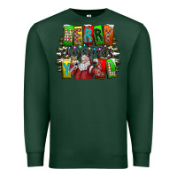 Sports Green merry christmas yall Premium Sweatshirt - CowhideDigitalArt