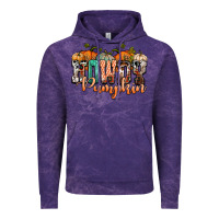 Cloud Purple western howdy pumpkin Vintage Hoodie - NancyCooperArtShop