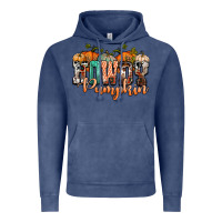 Vintage Denim western howdy pumpkin Vintage Hoodie - NancyCooperArtShop