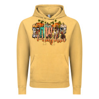 Vintage Mustard western howdy pumpkin Vintage Hoodie - NancyCooperArtShop