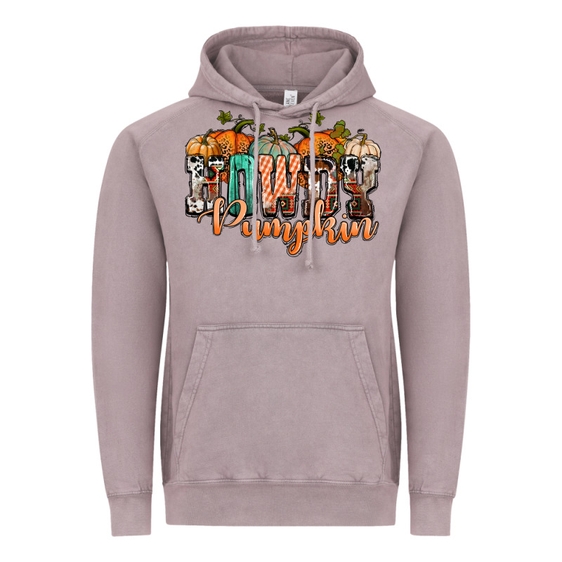 Western Howdy Pumpkin Vintage Hoodie by NancyCooperArtShop | Teevron