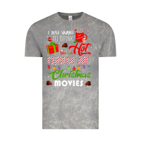 Cloud Rock i just want to drink hot chocolate watch christmas movies premium Vintage Tee - baoMotion