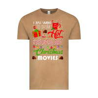 Vintage Camel i just want to drink hot chocolate watch christmas movies premium Vintage Tee - baoMotion