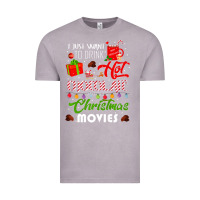 Vintage Zinc i just want to drink hot chocolate watch christmas movies premium Vintage Tee - baoMotion