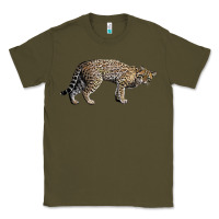 Army Green Ocelot Classic Tee - LillyAllenDesigns