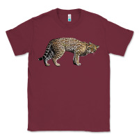 Burgundy Ocelot Classic Tee - LillyAllenDesigns