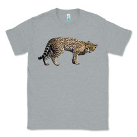 Heather Grey Ocelot Classic Tee - LillyAllenDesigns