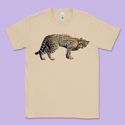 Ocelot Classic Tee Designed By Lillyallendesigns
