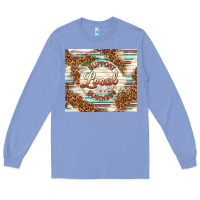 Colony Blue support local business Long Sleeve Tee - TumblerDesignByShophia