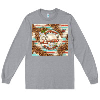 Heather Grey support local business Long Sleeve Tee - TumblerDesignByShophia