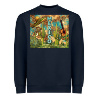 Navy Mexico Heavyweight Sweatshirt - FaDigitalArtStudio