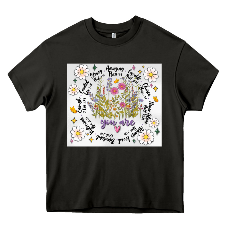 God Says You Are Inflated Heavy Core Tee by MaliasSmallBusiness | Teevron