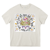 Cream god says you are inflated Heavy Core Tee - MaliasSmallBusiness