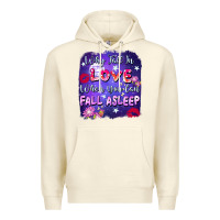 Sandshell Why Fall İn Love When You Can Fall Asleep Premium Hoodie - FaDigitalArtStudio