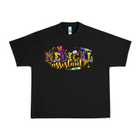 Black MA Medical Assistant Mardi Gras Urban Heavy Tee - NancyCooperArtShop