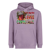 Lavender afamilytloveschristmas Heavyweight Hoodie - CowhideDigitalArt