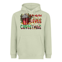 Matcha afamilytloveschristmas Heavyweight Hoodie - CowhideDigitalArt