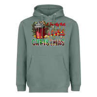 Sage afamilytloveschristmas Heavyweight Hoodie - CowhideDigitalArt