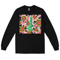 Black mama with hippie daisies Long Sleeve Tee - TumblerDesignByShophia