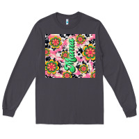 Smoke mama with hippie daisies Long Sleeve Tee - TumblerDesignByShophia