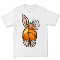 White Basketball Easter Bunny Premium Tee - BundleAndBundleShop
