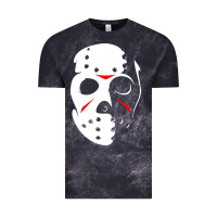 Cloud Black jason hockey mask halloween Vintage Tee - baoMotion
