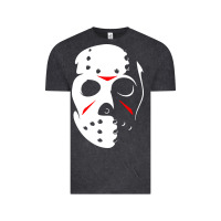 Vintage Black jason hockey mask halloween Vintage Tee - baoMotion