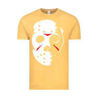 Vintage Mustard jason hockey mask halloween Vintage Tee - baoMotion