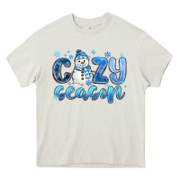 Cream cozy season Heavy Core Tee - MaliasSmallBusiness