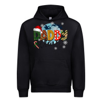 Black daddy claus christmas Urban Hoodie - BarkalooDesign
