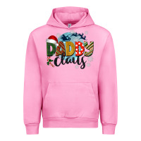 Fuchsia Pink daddy claus christmas Urban Hoodie - BarkalooDesign