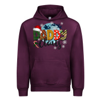 Mauve Wine daddy claus christmas Urban Hoodie - BarkalooDesign