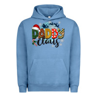Pigment Pebble Blue daddy claus christmas Urban Hoodie - BarkalooDesign