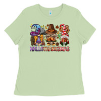 Matcha hallothanksmas gnomies bbs Ladies Tee - BundleAndBundleShop