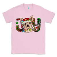 Bubblegum Pink Christmas chihuahua joy Classic Tee - RanaPortraitStore