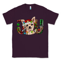 Plum Christmas chihuahua joy Classic Tee - RanaPortraitStore