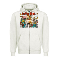 Coffee First Then Cows Zipper Hoodie | Teevron
