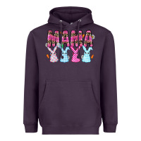 Plum Easter Day Mamaa Heavyweight Hoodie - CowhideDigitalArt