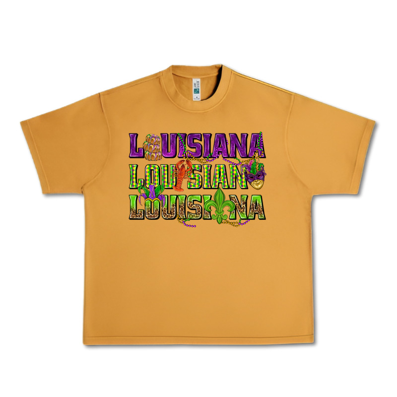 Louisiana Mardi Gras Urban Heavy Tee by NancyCooperArtShop | Teevron