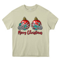 Mossy merry christmas Heavy Core Tee - MaliasSmallBusiness