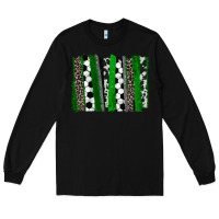 Black Soccer brushstroke Long Sleeve Tee - HowdyJamesFarm