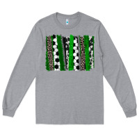 Heather Grey Soccer brushstroke Long Sleeve Tee - HowdyJamesFarm
