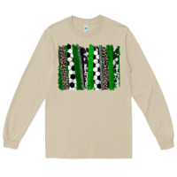 Mushroom Soccer brushstroke Long Sleeve Tee - HowdyJamesFarm