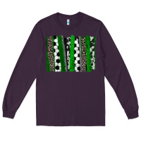 Plum Soccer brushstroke Long Sleeve Tee - HowdyJamesFarm