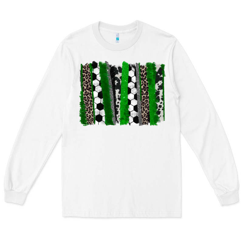 Soccer Brushstroke Long Sleeve Tee by HowdyJamesFarm | Teevron
